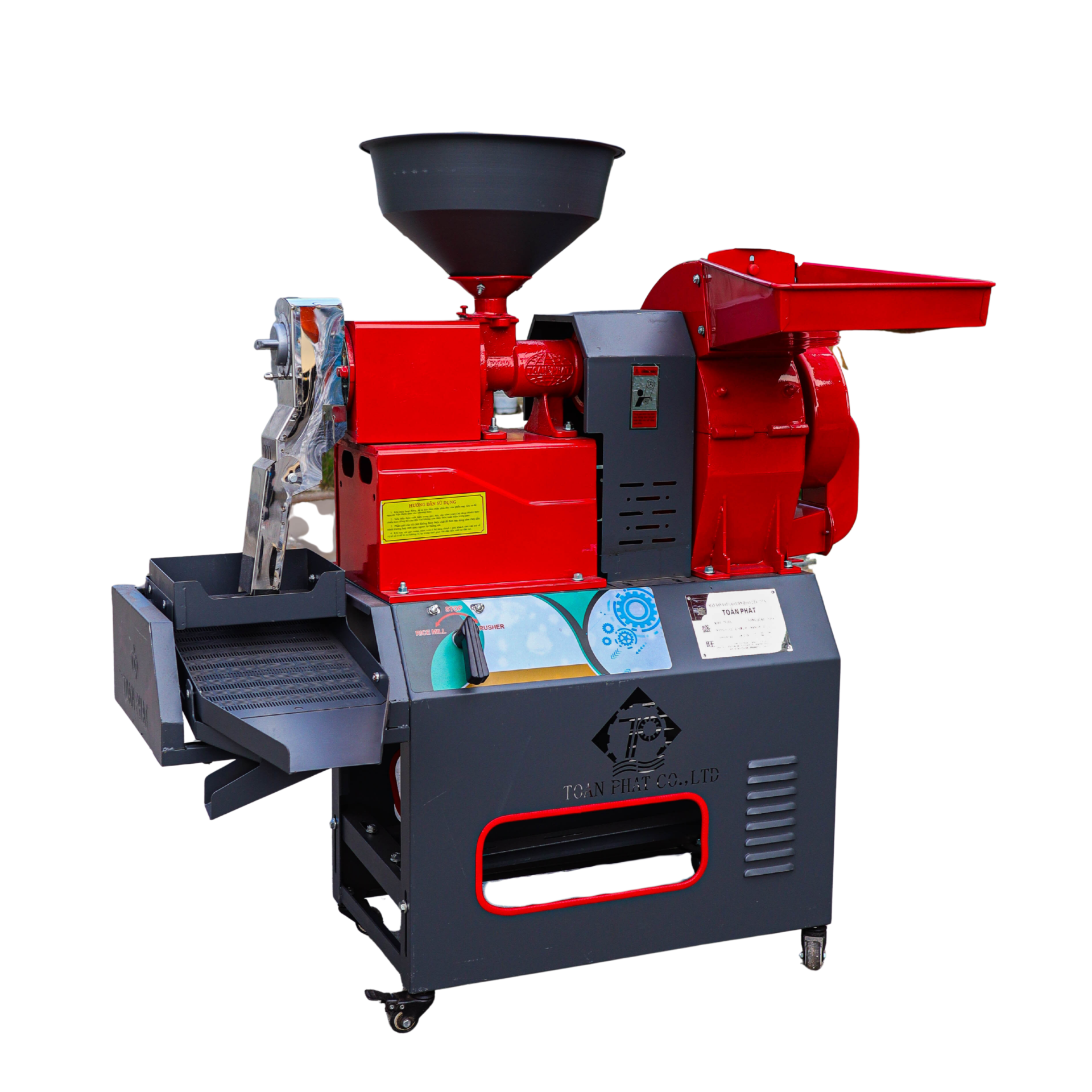 Máy xát nghiền 2 tác dụng TF666S Sàng Rung